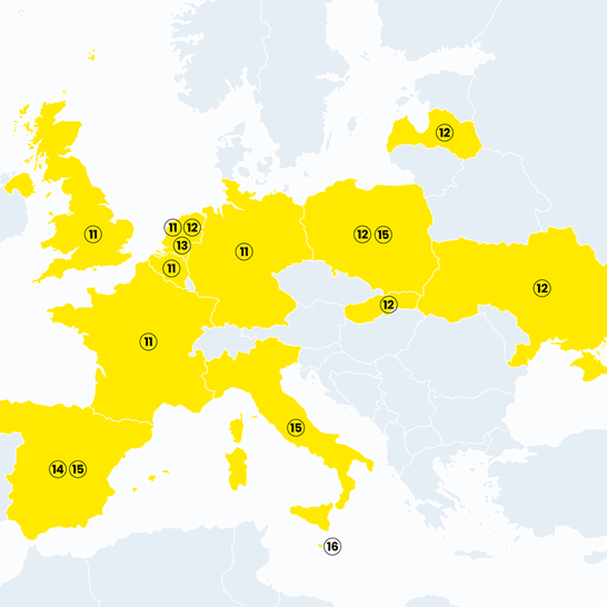 Chemical contamination & residue incidents map 2