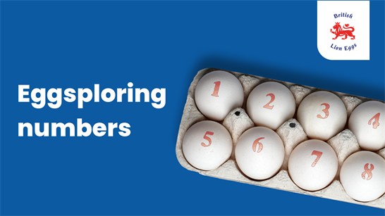KS1 maths lesson image Eggsploring numbers