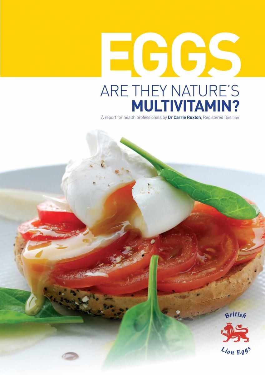 Eggs Nature's multivitamin report
