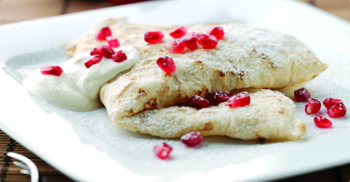 Moroccan semolina pancakes