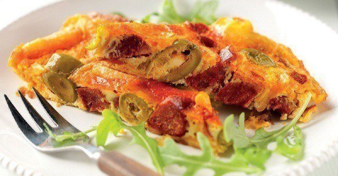 Chorizo tortilla