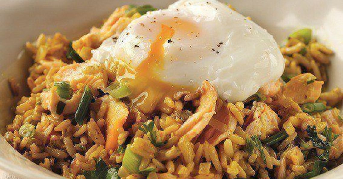Cheat's kedgeree