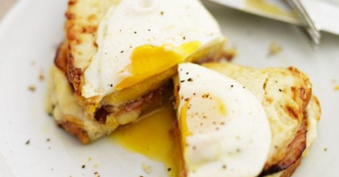 Gizzi Erskine's cheat's croque madame