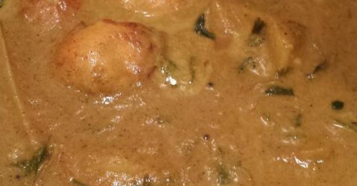 Kerala style egg curry