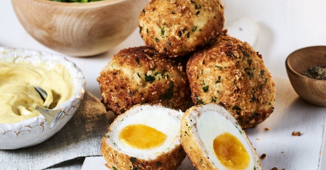 Turkey mince scotch eggs | Egg Recipes – British Lion Eggs