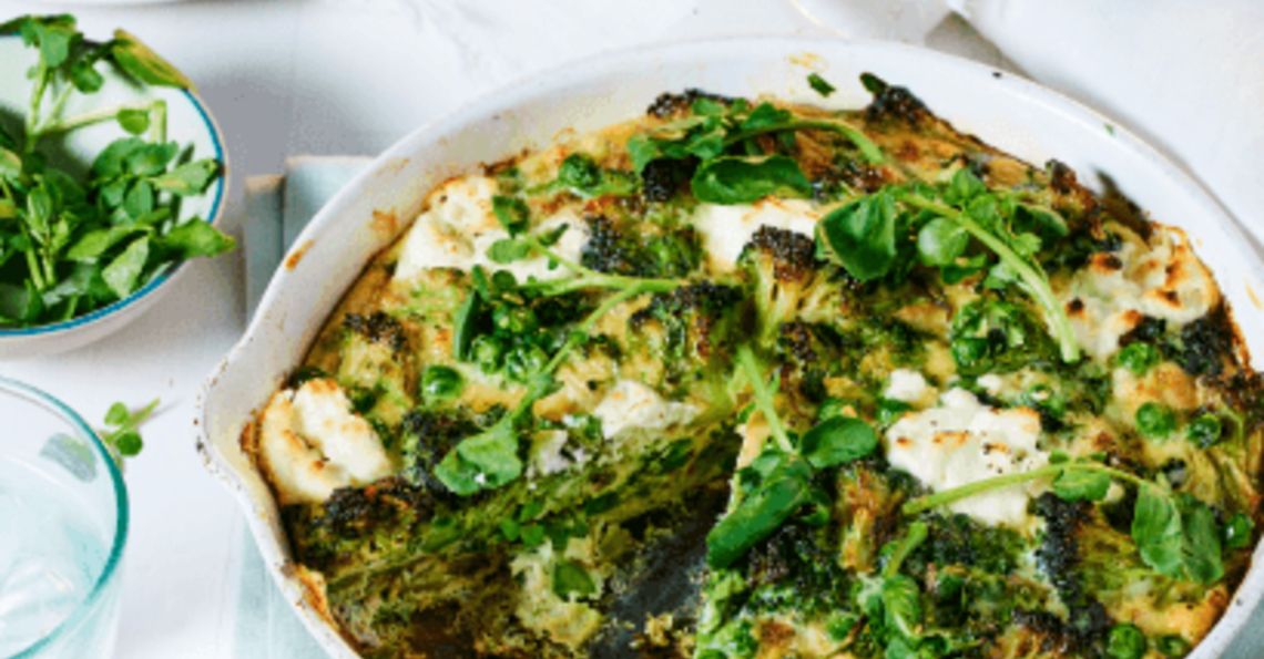 Green frittata