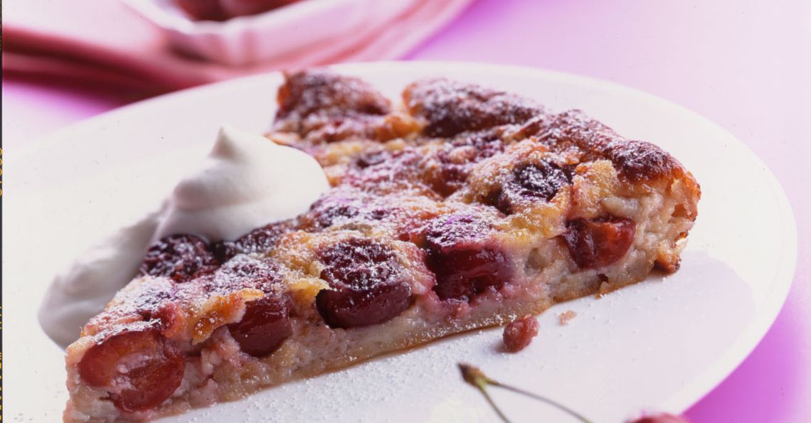 Cherry clafoutis