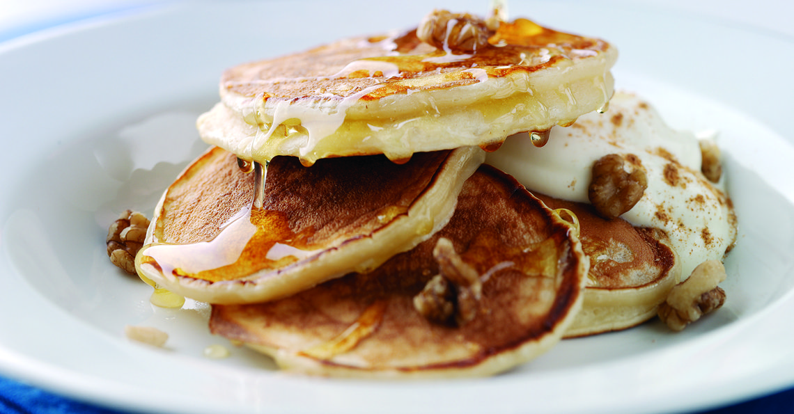 Tiganites - Greek pancakes
