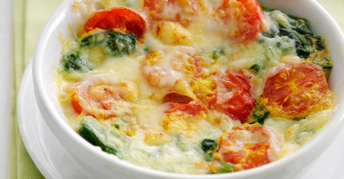 Fast Florentine eggs