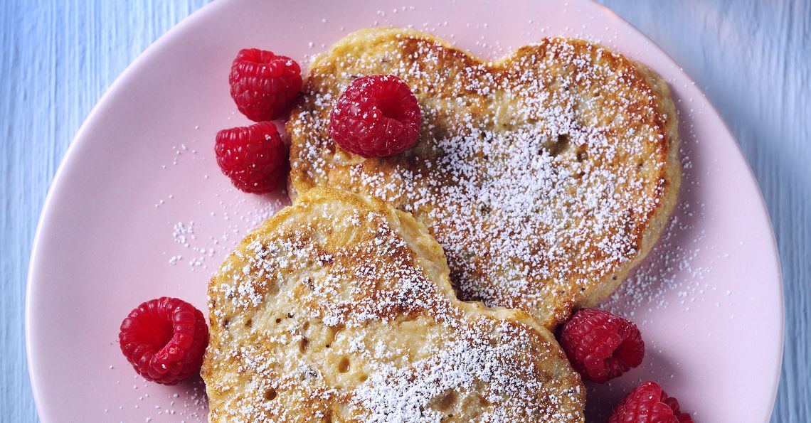 Raspberry Eggy Bread