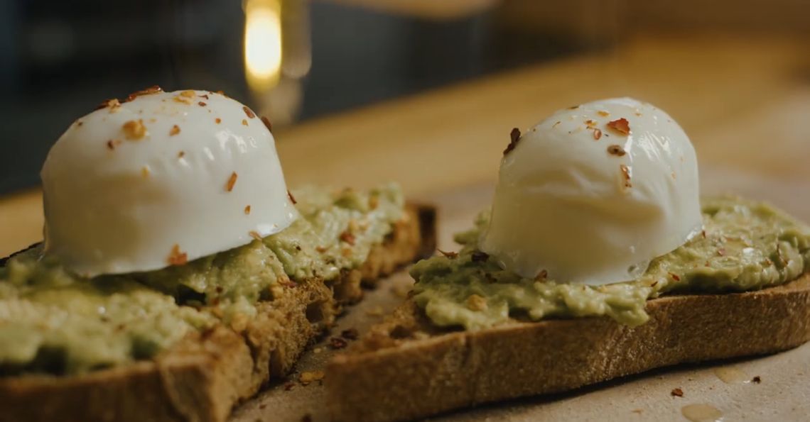 Cooking with British Lion egg products Poached egg edition Egg