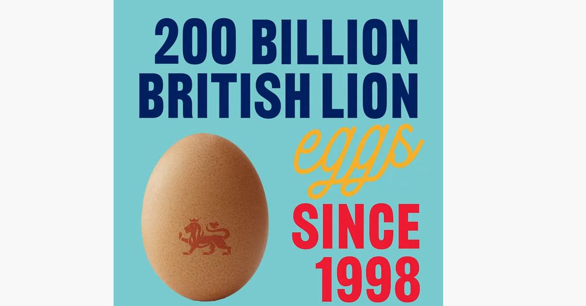 200bn eggs sold since launch of the Lion Egg Recipes British Lion Eggs