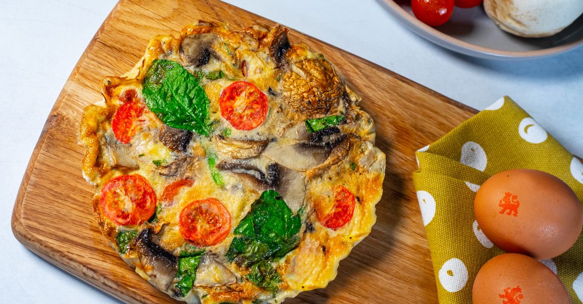 Air fryer frittata recipe