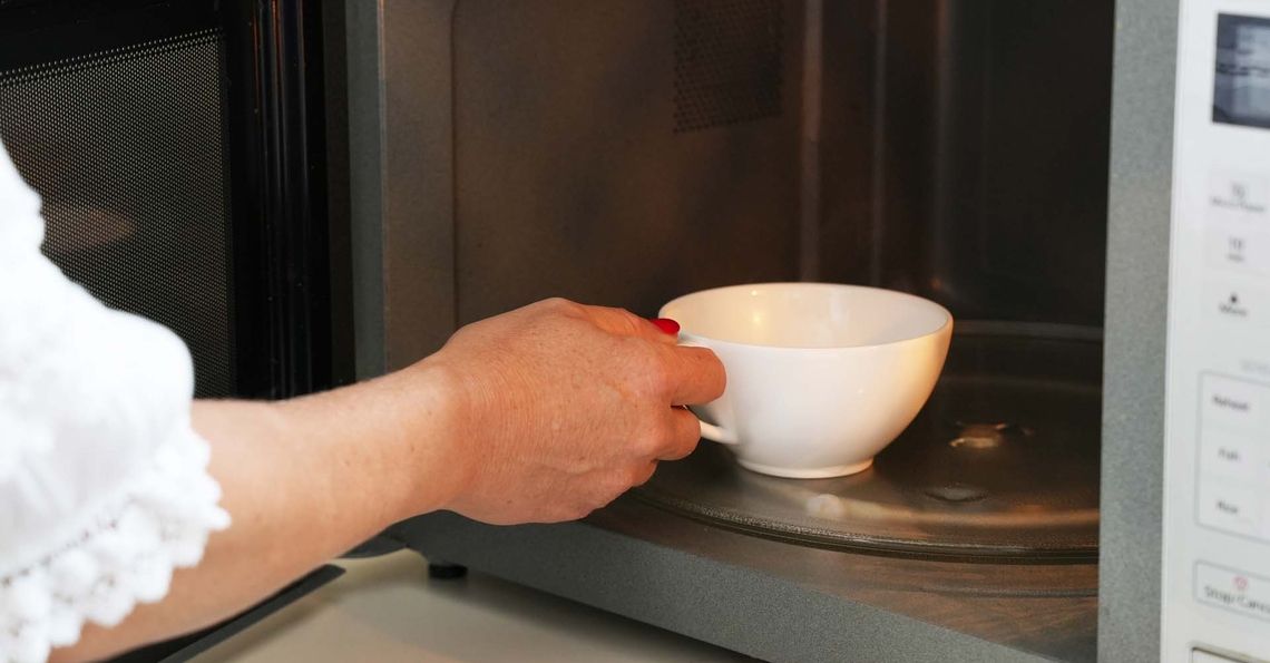 Microwaving water