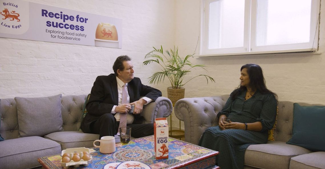 Interview about eggs