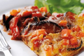 Ratatouille omelette