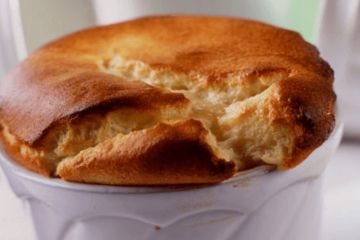 Orange and lemon soufflés