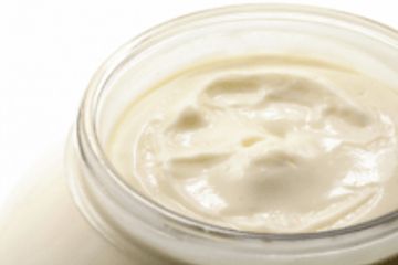Egg mayonnaise in a bowl