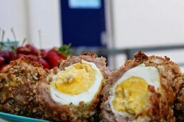 Gluten free Scotch eggs