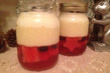 Real custard trifles