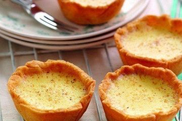 Egg custard tarts