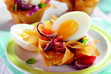 Filo eggs nests