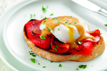 Spanish Eggs Benedict