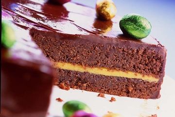 Easter chocolate torte