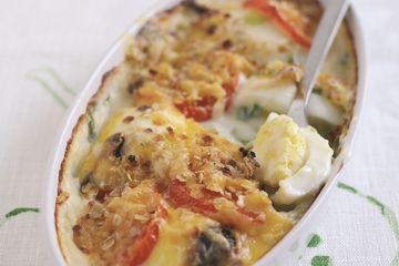 Eggs au gratin