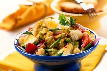 Indian egg and potato salad