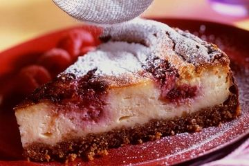 Raspberry cheesecake