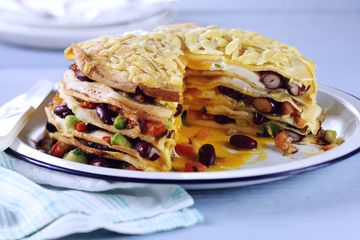 Mexican Pancake Stack