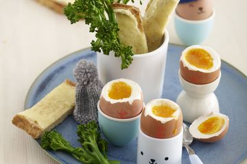 Annabel Karmel's boiled egg with soldiers