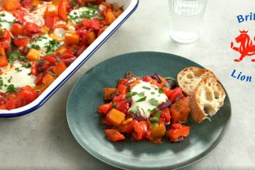 Autumn recipe made with eggs