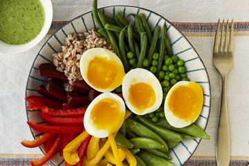 Healthy egg recipe