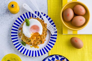 Sweet potato and carrot rostis