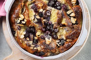 Blueberry pudding