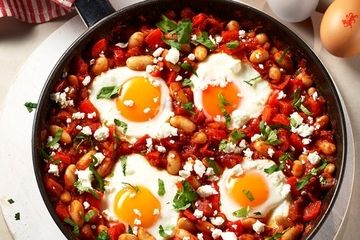 Cannellini Bean and Egg Shakshuka